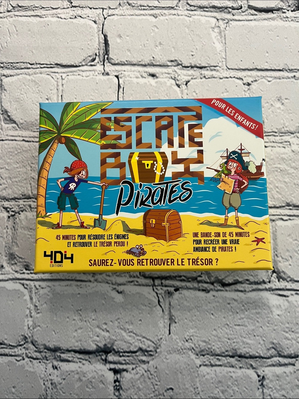 Escape Box Pirates jeu d’évasion pour enfants